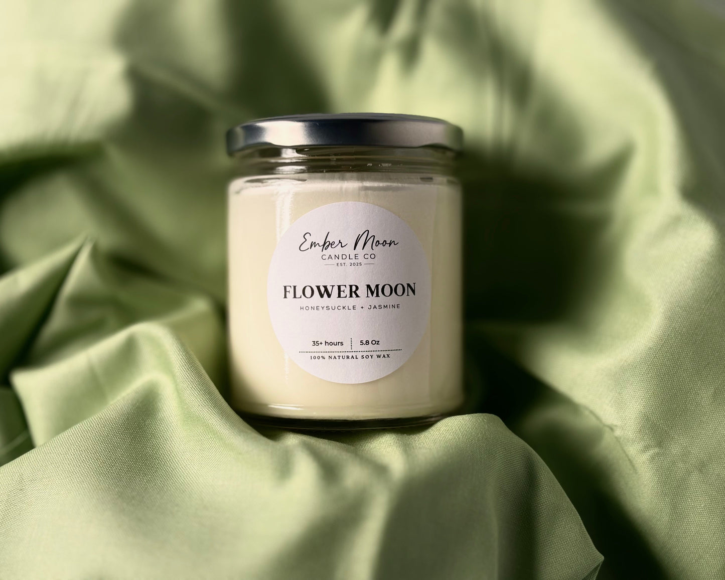 Flower Moon | Honeysuckle & Jasmine Soy Candle