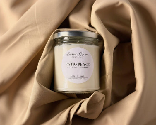 Patio Peace | Citronella + Lavender Soy Candle