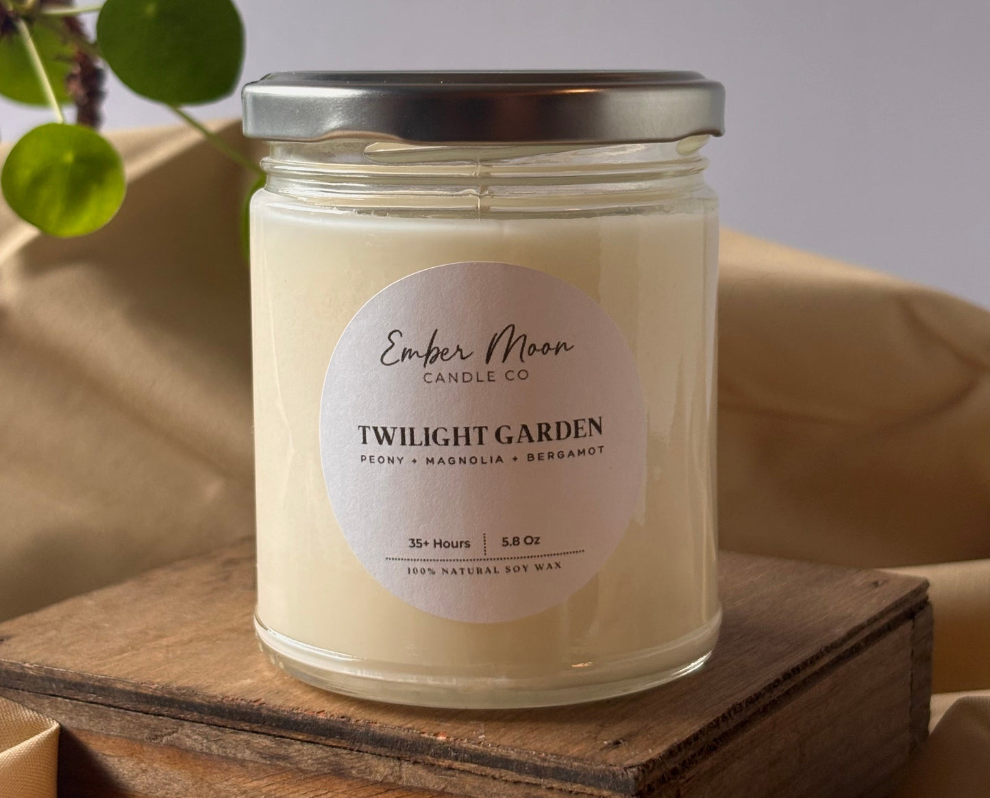 Twilight Garden | Peony + Magnolia + Bergamot Soy Candle