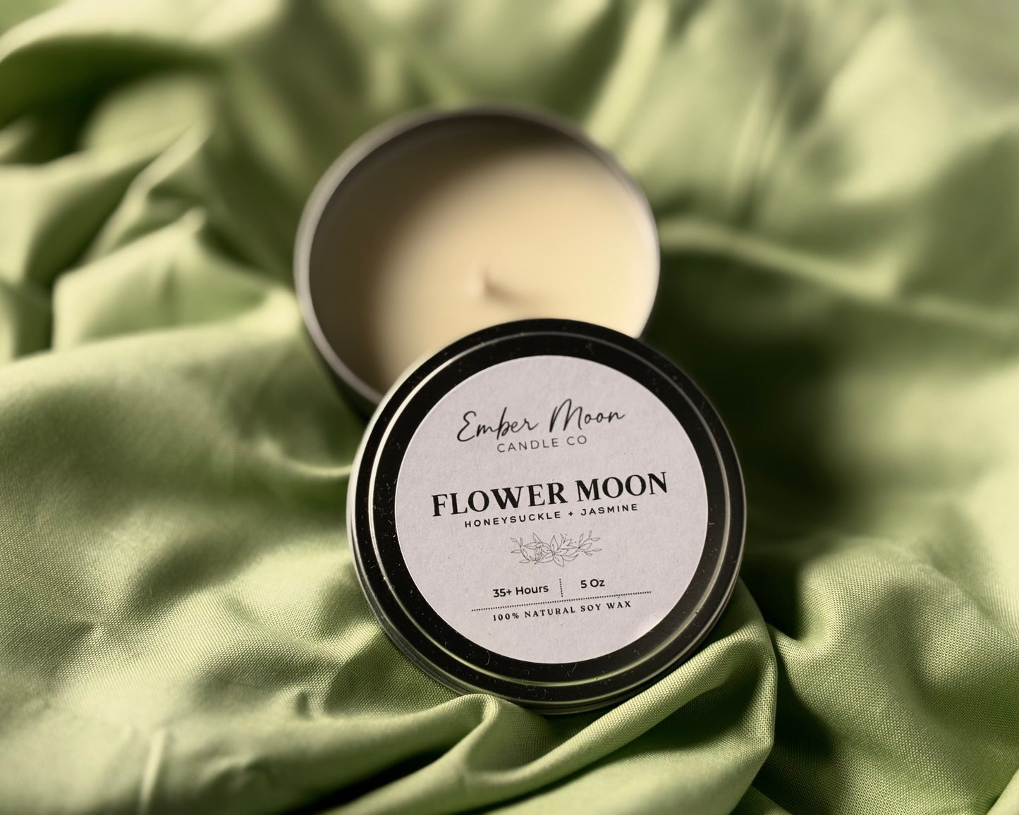 Flower Moon | Honeysuckle & Jasmine Soy Candle