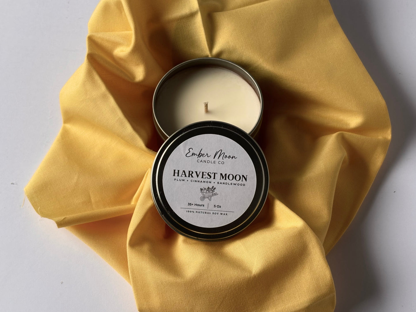 Harvest Moon | Plum, Cinnamon & Sandalwood Soy Candle